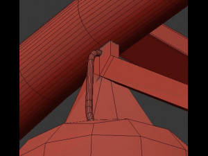 spencer hoop chandelier 3D Model