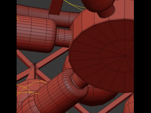 spencer hoop chandelier 3D Model