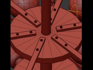 spencer hoop chandelier 3D Model