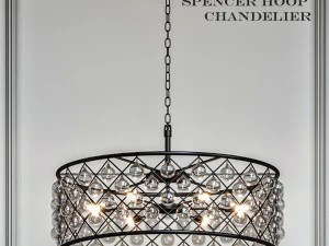lustre de argola spencer Modelo 3D