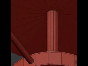 spencer hoop chandelier 3D Model