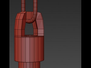 spencer rectangular chandelier 3D Model