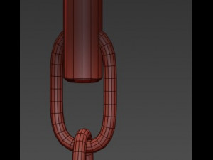 spencer rectangular chandelier 3D Model