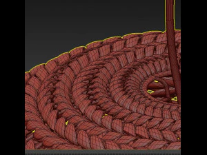basket pendant lamp 3D Model