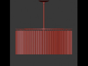 nessa round chandelier 3D Model
