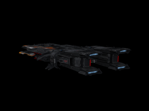 spaceship 3D-Modell
