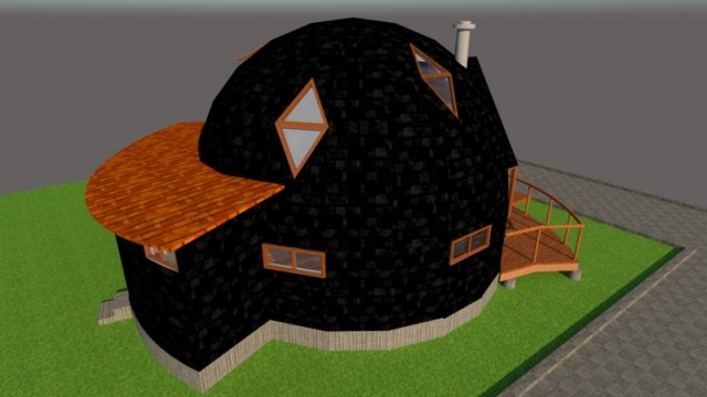 domo Modelo 3D .c4d .max .obj .3ds .fbx .stl .blend 