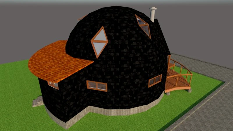 domo Modelo 3D .c4d .max .obj .3ds .fbx .stl .blend 