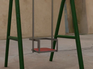 tempat bermain Model 3D