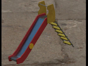 tempat bermain Model 3D