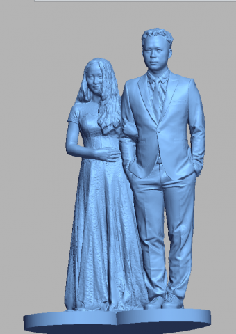 wedding couple 3D Принт Модель .c4d .max .obj .3ds .fbx .stl .blend 