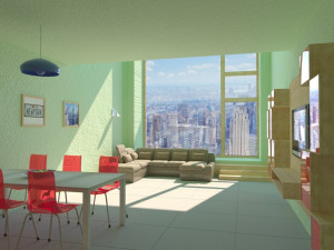 apartment interior in new york 3D Model