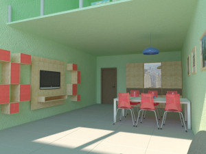 apartment interior in new york 3D Model