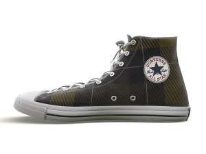 classic high top converse all stars - 17 colors Modello 3D