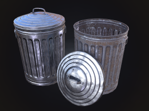 trash can 3D Model