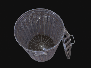 trash can Model 3D