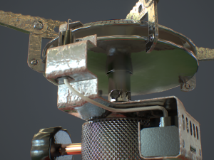 travel gas stove 3D Model