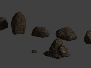 rocks pack 3D-Modell