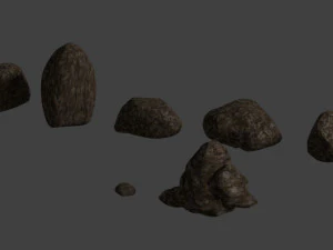 rocks pack 3D Model
