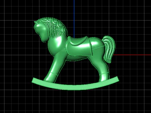 серьги-гвоздики 3D Модель