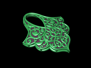 earrings pendant 3D 모델