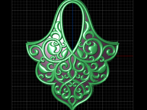 earrings pendant 3D मॉडल
