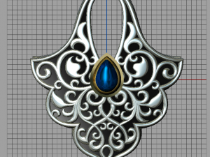 earrings pendant 3D मॉडल