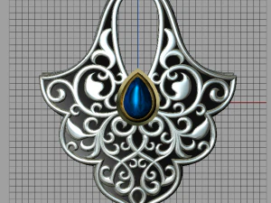 earrings pendant 3D Model