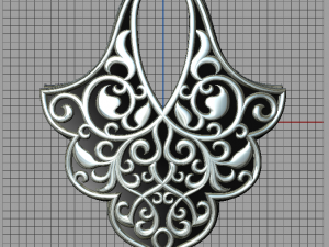 earrings pendant 3D मॉडल
