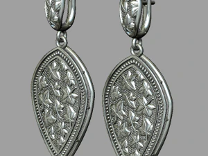 серьги 3D Модель