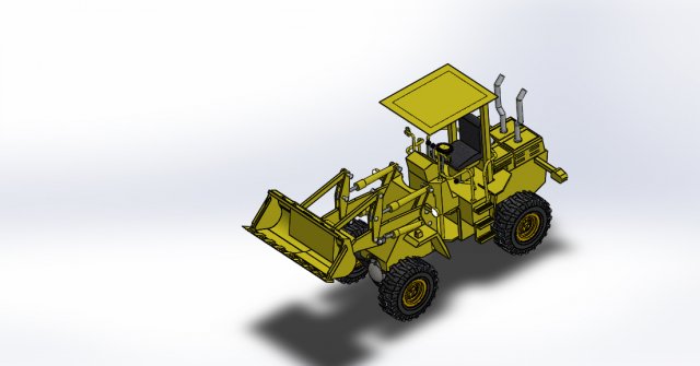 earth mover Model 3D .c4d .max .obj .3ds .fbx .stl .blend 