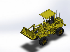 earth mover 3D-Modell