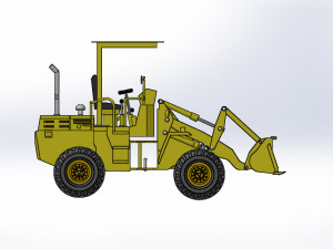 earth mover Model 3D