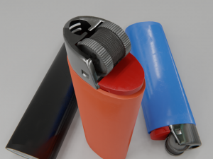 lighter pbr ready Modèle 3D