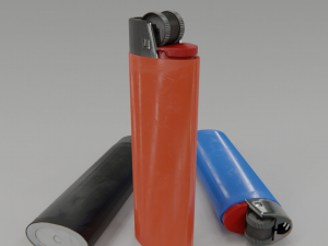 lighter pbr ready Modèle 3D