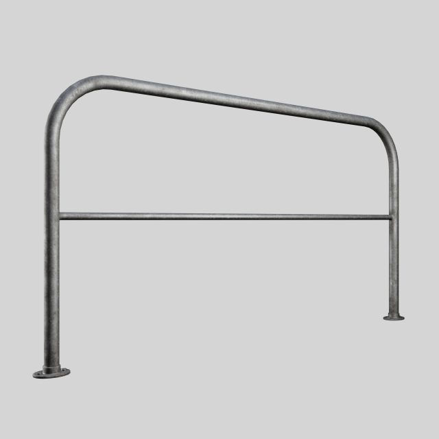 simple railing - game ready 3D मॉडल .c4d .max .obj .3ds .fbx .stl .blend 