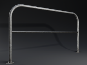 simple railing - game ready 3D मॉडल