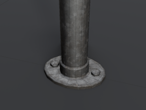 simple railing - game ready 3D मॉडल