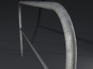 simple railing - game ready 3D मॉडल