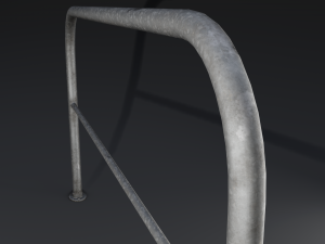 simple railing - game ready 3D मॉडल