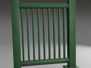 liman korkuluğu mod&uuml;ler - oyuna hazır 3D Model