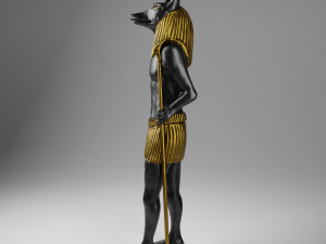 anubis soldier statue for vfx and games Modelo 3D