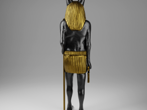 anubis soldier statue for vfx and games Modelo 3D