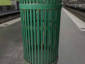 public trashcan Modelo 3D