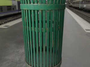 public trashcan 3D Model