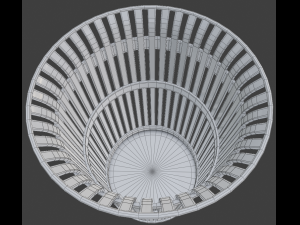 public trashcan Modelo 3D