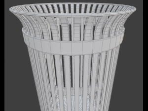 public trashcan Modelo 3D