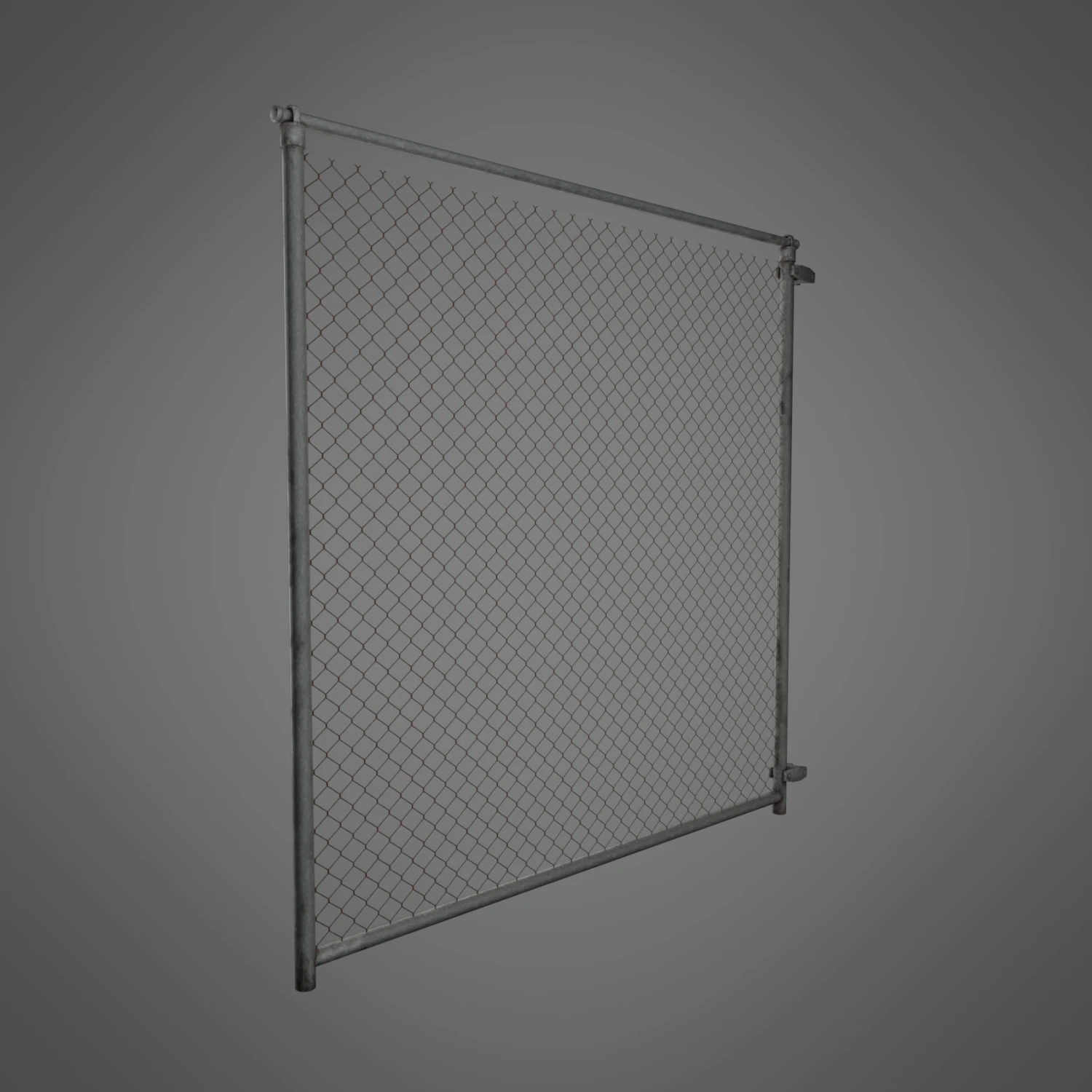 wire fence 3D Model .c4d .max .obj .3ds .fbx .stl .blend 