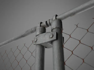 wire fence 3D Model