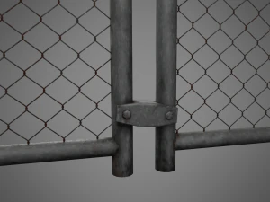 wire fence 3D Model
